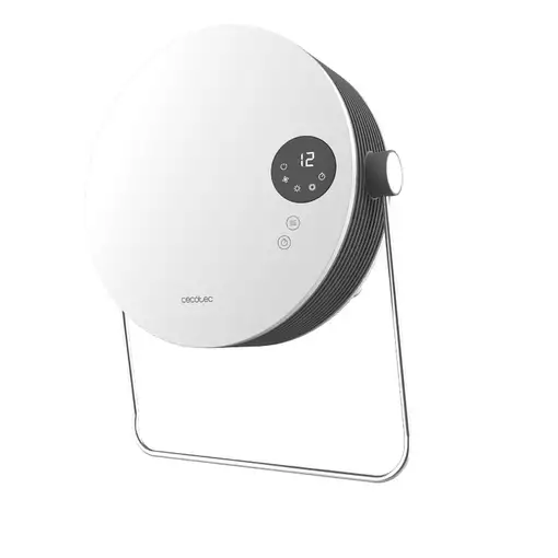 Cecotec ReadyWarm 2000 Round Interior Blanco, Negro 2000 W Ventilador eléctrico