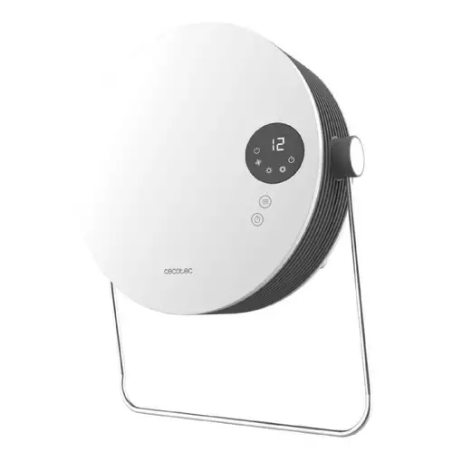 Cecotec ReadyWarm 2000 Round Interior Blanco, Negro 2000 W Ventilador eléctrico