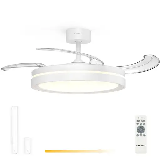 Ventiladores techo Blanco GRUNKEL Ventiladores techo Blanco GRUNKEL