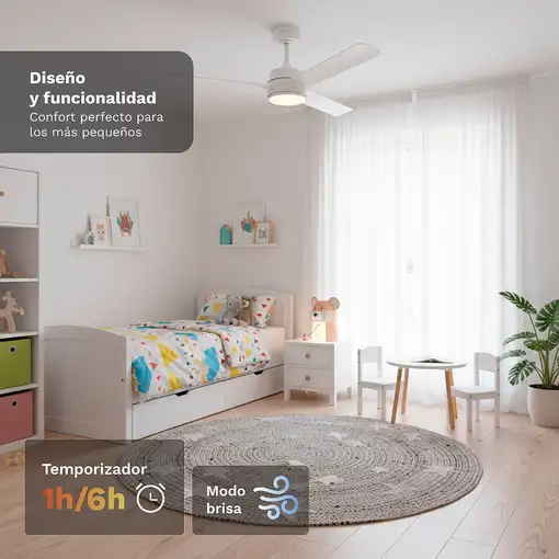 Ventiladores techo Blanco GRUNKEL