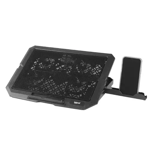 iggual RP4V17 Soporte para ordenador portátil Negro 43,2 cm (17'')