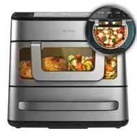 Freidora de aire 18 L, 2700 W, Cecofry FoodCourt 18000 4Pizza CECOTEC