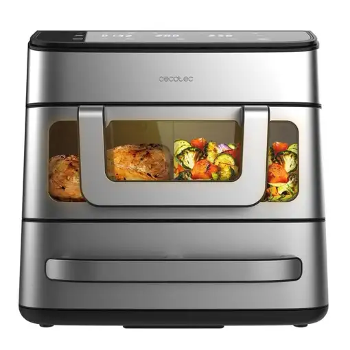 Freidora de aire 18 L, 2700 W, Cecofry FoodCourt 18000 4Pizza CECOTEC