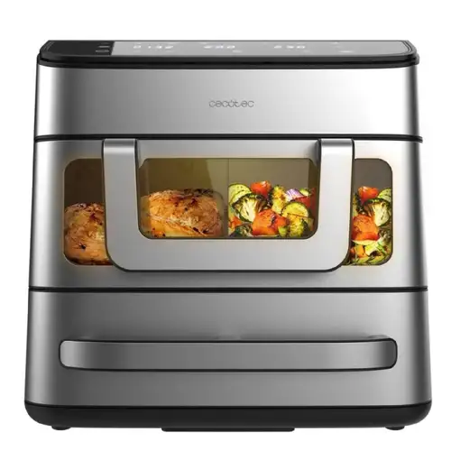 Freidora de aire 18 L, 2700 W, Cecofry FoodCourt 18000 4Pizza CECOTEC