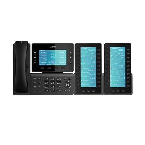 Snom D8C Teléfono inteligente Identificador de llamadas Negro