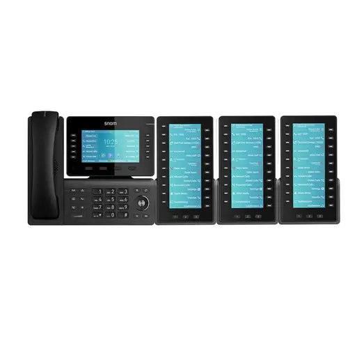 Snom D8C Teléfono inteligente Identificador de llamadas Negro