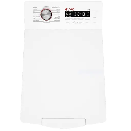 Lavadora carga superior 7.5 kg 1250 RPM Blanco W1T75W24A EVVO