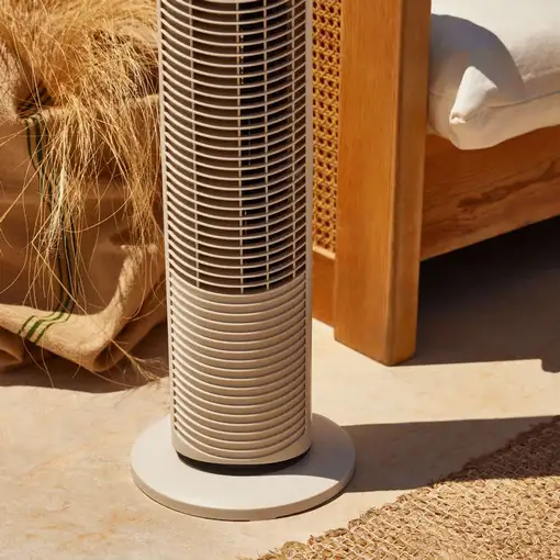 Ventilador torre blanco roto, 45 W, 3 velocidades, W80 NEWLUX