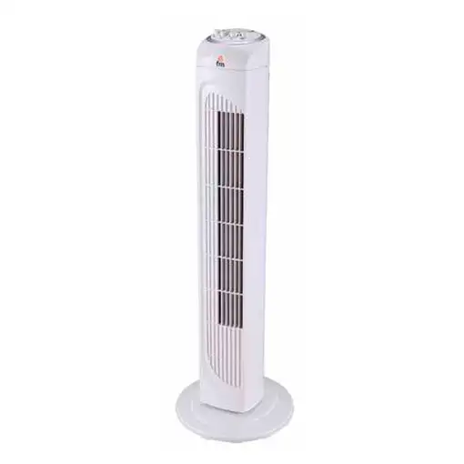 Ventilador torre blanco, 45 W, 3 velocidades, VTR20 FM Ventilador torre blanco, 45 W, 3 velocidades, VTR20 FM