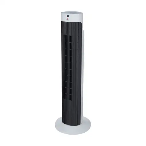 Ventilador torre negro y blanco, 45 W, 3 Velocidades, VTR-20-M FM Ventilador torre negro y blanco, 45 W, 3 Velocidades, VTR-20-M FM
