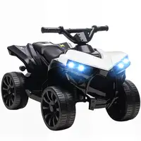 Quad Eléctrico para Niños 6 V 70x42x45 cm Blanco AIYAPLAY