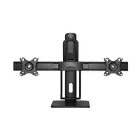 AISENS Soporte De Mesa Pro Contrapeso Giratorio E Inclinable Para 2 Monitores 6kg