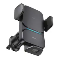 Baseus Wisdom Car Mount Wireless Charger Soporte activo para teléfono móvil Baseus Wisdom Car Mount Wireless Charger Soporte activo para teléfono móvil