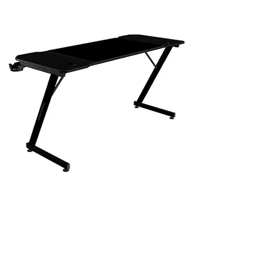 Mars Gaming MGD-X140, Mesa Gaming Ergonómica, Superficie en Fibra de Carbono