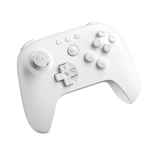 Joystick 8Bitdo 64 Inalámbrico Bluetooth/USB Gamepad Analógico  Blanco