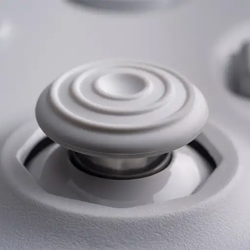 Joystick 8Bitdo 64 Inalámbrico Bluetooth/USB Gamepad Analógico  Blanco