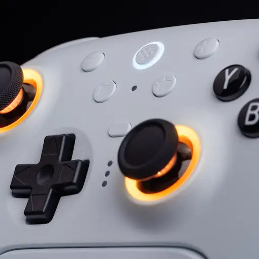 8bitdo Ultimate 2 Mando Bluetooth para Switch 1/2/PC (Windows, Edición Blanca)