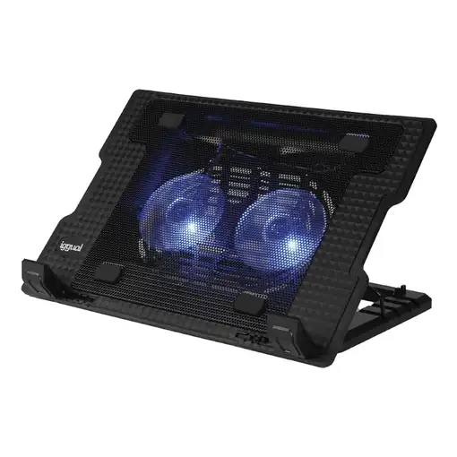 iggual RP2V17A Soporte para ordenador portátil Negro 43,2 cm (17'')