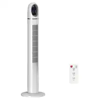 Ventilador de Torre con Control Remoto 3 Velocidades 3 Modos Temporizador HOMCOM Ventilador de Torre con Control Remoto 3 Velocidades 3 Modos Temporizador HOMCOM