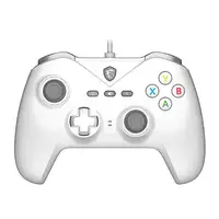 MSI FORCE GC200 WHITE mando y volante Blanco USB Gamepad Analógico/Digital