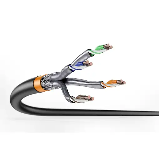 Digitus Cable de datos CAT 7 S/FTP - cable de instalación subterránea, 1000 m, sim