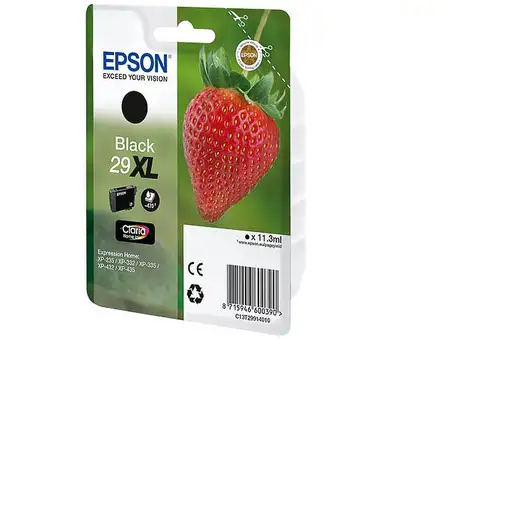 Epson Strawberry Singlepack Black 29XL Claria Home Ink Epson Strawberry Singlepack Black 29XL Claria Home Ink