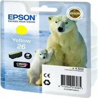 Epson Polar bear Cartucho 26 amarillo Epson Polar bear Cartucho 26 amarillo