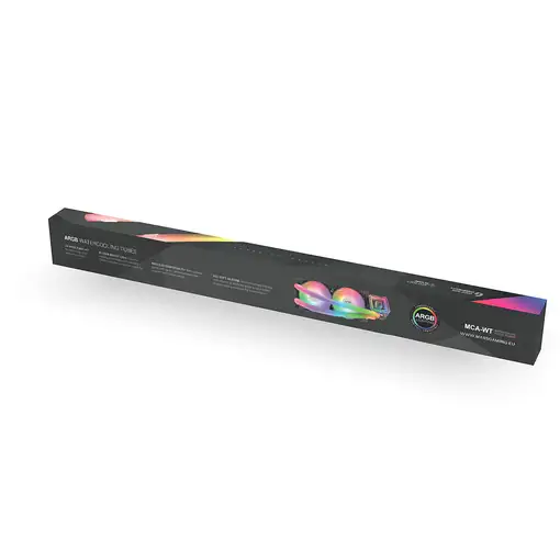 Mars Gaming MCA-WT, Funda ARGB para Tubos de Refrigeración Líquida, 30 LEDs Ultra