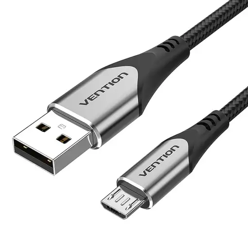Vention COAHC cable USB USB 2.0 0,25 m USB A Micro-USB B 0,48 Gbit/s Negro