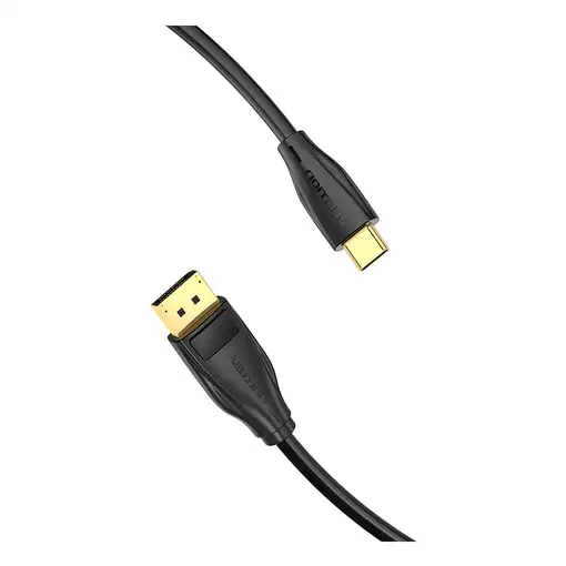 Vention CGYBG adaptador de cable de vídeo 1,5 m USB Tipo C DisplayPort Negro