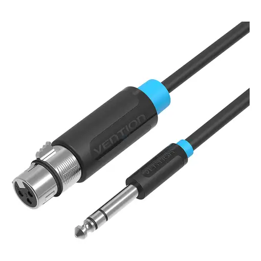Vention BBEBF cable de audio 1 m XLR Negro Vention BBEBF cable de audio 1 m XLR Negro