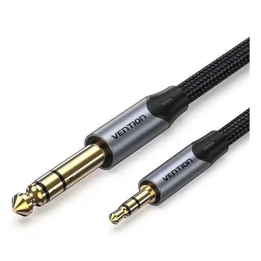 Vention BAUHJ cable de audio 5 m 3,5mm 6.5mm Negro