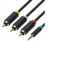 Vention BCCBG cable de audio 1,5 m 2,5mm 3 x RCA Negro Vention BCCBG cable de audio 1,5 m 2,5mm 3 x RCA Negro