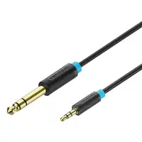 Vention BABBF cable de audio 1 m 3,5mm 6,35mm Negro Vention BABBF cable de audio 1 m 3,5mm 6,35mm Negro