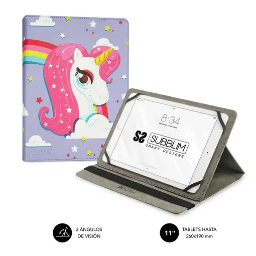 Funda Tablet Universal Trendy Case Unicorn 9.6\ a 11\