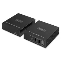 Digitus Extensor USB 3.2 Gen1 CAT, 5 Gbps, 4 puertos: 3x USB-A / 1x USB-C, 100m Digitus Extensor USB 3.2 Gen1 CAT, 5 Gbps, 4 puertos: 3x USB-A / 1x USB-C, 100m