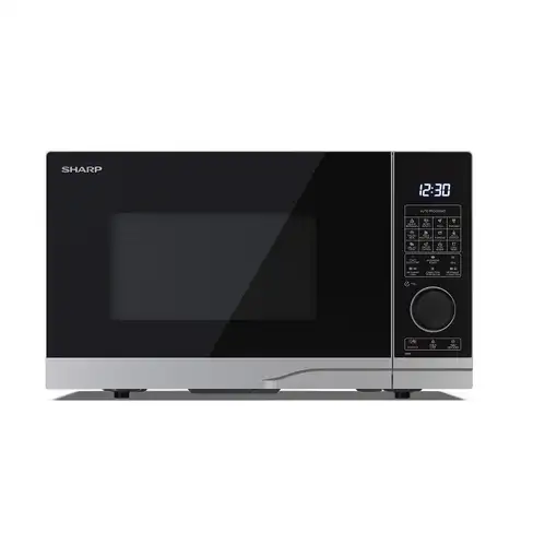 Microondas con grill, 28 L, 900 W, YC-PC284AE-S SHARP