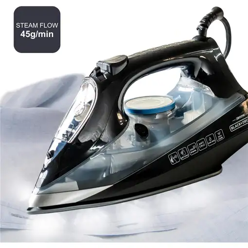 Plancha de vapor, 2800 W, BXIR2805E BLACK & DECKER
