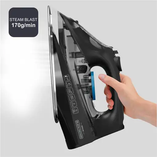 Plancha de vapor, 2800 W, BXIR2805E BLACK & DECKER