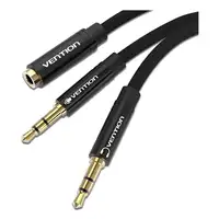Vention BBLBF cable de audio 1,5 m 3,5mm Negro