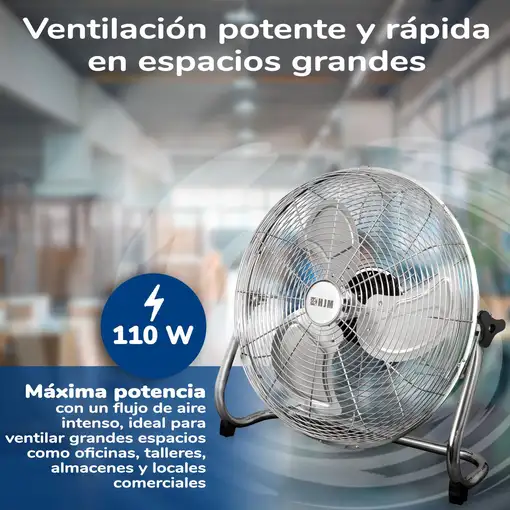 Ventilador de suelo FE45  45CM 110W HJM