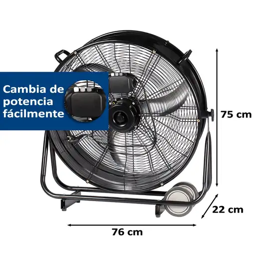 Ventilador industrial VSI60 60cm 250W HJM