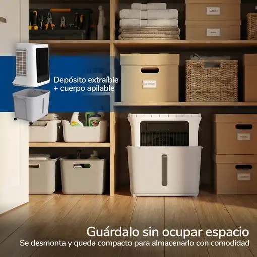 Climatizador evaporativo CLIM512 1800 m³/h HJM