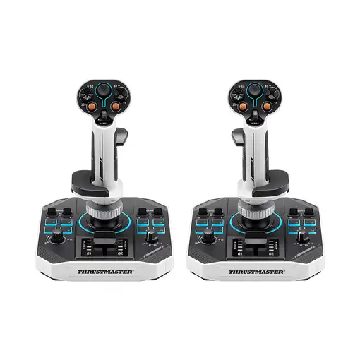 Thrustmaster Sol-R 2 HOSAS Space Sim Duo Negro, Blanco USB Palanca de vuelo Analóg Thrustmaster Sol-R 2 HOSAS Space Sim Duo Negro, Blanco USB Palanca de vuelo Analóg