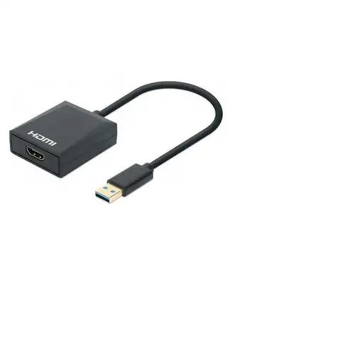 Manhattan Convertidor de USB-A a HDMI 1080p Manhattan Convertidor de USB-A a HDMI 1080p