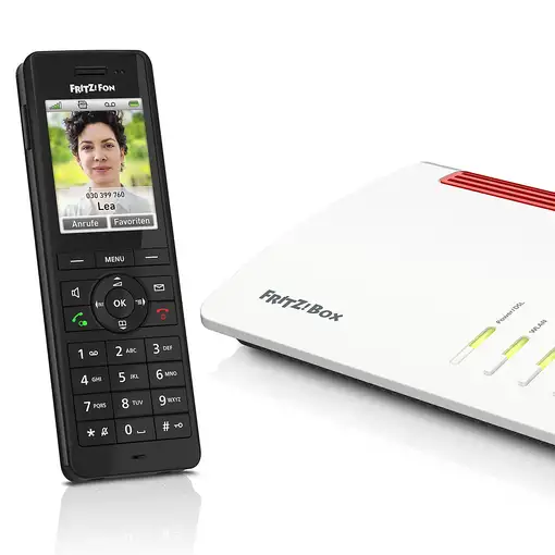 Fon FRITZ! X6 Teléfono DECT Identificador de llamadas Negro