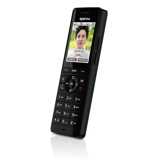 Fon FRITZ! X6 Teléfono DECT Identificador de llamadas Negro