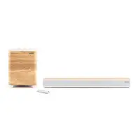 Barra de sonido Bluetooth con Subwofer inalámbrico 300W SB400BTWSWH THOMSON Blanca Barra de sonido Bluetooth con Subwofer inalámbrico 300W SB400BTWSWH THOMSON Blanca