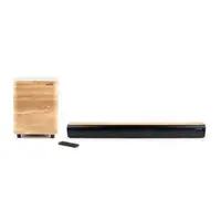 Barra de sonido Bluetooth con Subwofer inalámbrico 300W SB400BTWSBK THOMSON Negra Barra de sonido Bluetooth con Subwofer inalámbrico 300W SB400BTWSBK THOMSON Negra