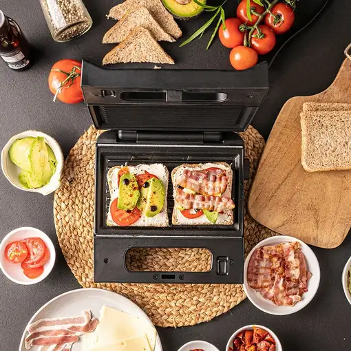 Rommelsbacher SWG 700 parrilla eléctrica de contacto